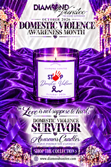 Domestic Violence Awareness Candles